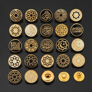 Boutons APEX, fabrication directe, boutons pression en alliage de zinc métallique rond carré de 12 mm, logo personnalisé, boutons fantaisie pour vêtements - Product Image 4