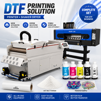 Mesin Cetak Kaos Direct to Film Printer 4 Head Digital Tekstil PET Film DTF Printer dengan 4 Kepala I3200 untuk Semua Jenis Kain