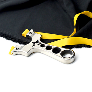 Piaoyu New Stainless Steel Star Horse Slingshot for Outdoor Hunting and Shooting <strong>Sling</strong> Shot with Rubber Band - Product Image 4