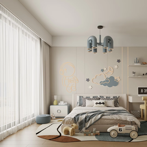 Nuovi Arrivi: Mobili per Camerette Bambini con Design Cartoonesco e Superficie Liscia Lucidata per Piccoli Appartamenti - Product Image 2