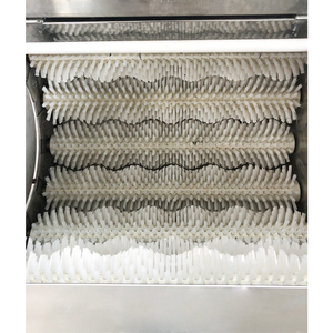 Potato Washer Brush Automatic Full Automatic Commercial Carrot Peeling Machine Potato Peeler and Slicer Machine - Product Image 2