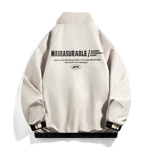 Giacca a Vento Primaverile Reversibile Unisex di Alta Qualità, Nuovo Design Alla Moda con Ricamo Frontale, Vendita All'Ingrosso del Produttore - Product Image 3