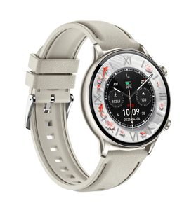 Умные часы DF HT12 (унисекс) с двумя ремешками, 1,27-дюймовый HD-экран, 40 мм, для iOS и Android, с функциями звонков, отслеживания здоровья и сна, 120 спортивных режимов, IP68 - Product Image 4