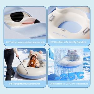 Bouée <span class=keywords><strong>de</strong></span> neige gonflable en PVC renforcé, anti-éclatement, résistant à l'usure, avec poignées, grande taille, modèle Circle Odd Cross-border Explosives - Product Image 4