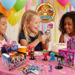 Set di 3 Pezzi Demon Hunters Kpop Girl Group Figure Series Blind Box, Statuette Carine in PVC, Modellini Ornamentali, Giocattoli in Scatole Sorpresa - Product Image 6