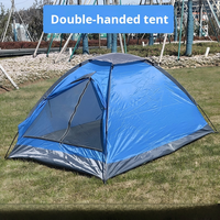 Carpa de Camuflaje Autoerigible de una Sola Capa, 3000 mm, Impermeable, de Nailon, para Exteriores, de Instalación Rápida, para Campamento, Picnic y Senderismo de Verano