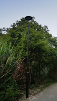Lampe LED à poser sur poteau PANAILO à économie d'énergie 80W, éclairage extérieur pour routes rurales, villages et zones résidentielles