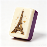 Ningbo Leti Trading Co., Ltd. Jeu de Mahjong Américain Inspiré, 160 Tuiles Acryliques Premium à 2 Couches, Tuiles de Mahjong de Noël