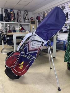 Bolsa de golf impermeable personalizada de fábrica BSCI, bolsa de golf de nailon superligera con estampado. - Product Image 2