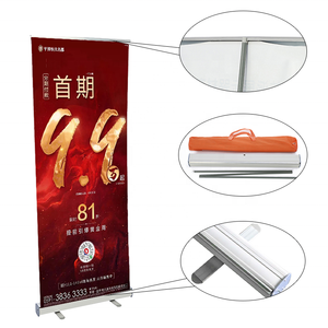 Đơn Đặt Hàng Lớn Giá Thấp Cuộn Lên Standee Cuộn Đứng Biểu Ngữ Giá - Product Image 1