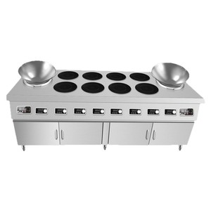 Cuisinière à induction commerciale multi-brûleurs, cuisinière combinée haute puissance pour cuisine de restaurant - Product Image 1