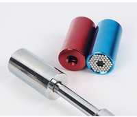 Clé à douille universelle magique à réglage automatique, adaptateur pour perceuse électrique 3/8 pouce, clé à écrous multifonction