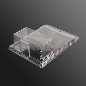 Embalaje en blíster de concha de almeja de plástico desechable transparente personalizado para Señuelos de Pesca para Pegatinas de velas uso artesanal - Product Image 6