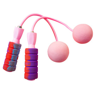 Bearing Skip Rope 65M Cordless Large <b>Ball</b> Fitness Equipment For <b>Weight</b> Training Indoor Use Unisex PVC Material - Product Image 4