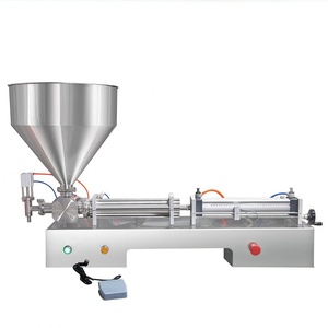 Semi-Automatic High Gear-Driven Paste Filling Machine for Peanut Butter Tomato Sauce Beverage Viscous - Product Image 1