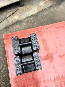 लौह अंशांकन वजन 5 किलोग्राम 10 किलोग्राम 20 किलोग्राम 25 किलोग्राम 50 किलोग्राम 50 किलोग्राम वजन का मानक वजन - Product Image 5