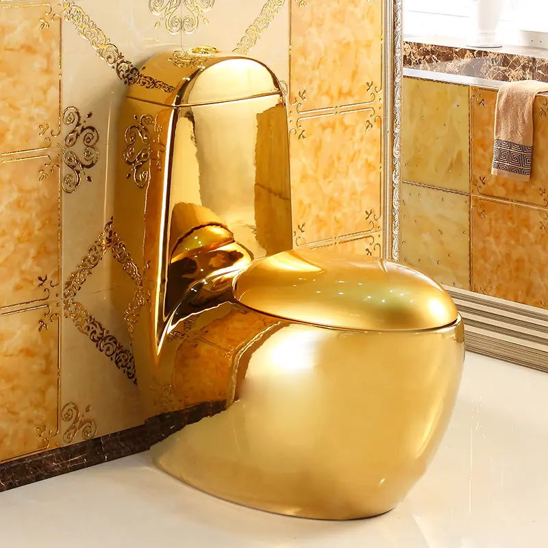 Toilette Golden egg toilette a parete di pompaggio muto di lusso super idromassaggio a risparmio idrico