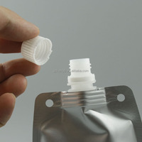 Sac d'emballage en plastique pour l'eau, personnalisé, PE 100g 500ml 1L, pour l'eau, le jus, les boissons liquides, bec verseur pour le remplissage de la vodka et de l'huile de palme