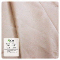 100% Polyester Wasserabweisender Umweltfreundlicher Outdoor-Satinstoff 180gsm Gestricktes Garn Gefärbt 58/60 Zoll Breite