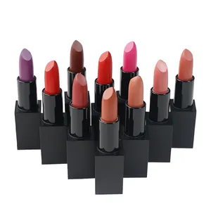 21 Colors Vegan Matte Creamy Magnet Lipstick Private Label Wholesale High Pigment Custom Logo Makeup Lipstick