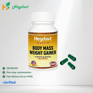 סוכריות גומי לעלייה במשקל למבוגרים, תוסף תזונה לגדילת שרירים עם קריאטין לנשים וגברים עם אבקת חלבון מי גבינה - Product Image 1