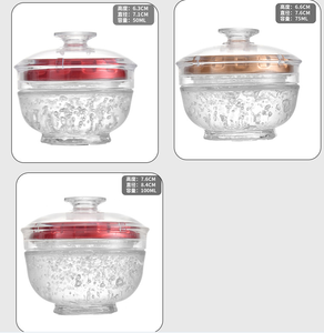 Botella de Nido de Pájaro hecha a medida de fábrica de China, tarro de mermelada de vidrio transparente, contenedor de embalaje de miel, almacenamiento de alimentos, embalaje a granel - Product Image 3