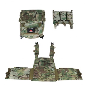 Gilet tactique à libération rapide Artex, entraînement en plein air, camouflage, protection corporelle, porte-plaque, matériau en nylon avec ceinture tactique - Product Image 6