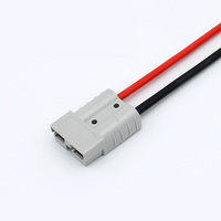 Câble de charge de batterie de chariot élévateur avec fiches 50A et fils 8AWG/10AWG/12AWG, connecteur M8, rallonge de 50 cm