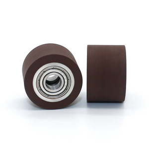 Poulies plates à double roulement 686RS à haute capacité de charge, revêtues de caoutchouc, résistantes à l'usure et silencieuses, vente en gros d'usine (6*22*15mm) - Product Image 2