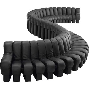 Minimalist Living Room <strong>Sofa</strong> Bed <strong>Set</strong> Adjustable Fabric <strong>Sofa</strong> - Product Image 6