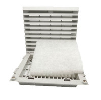 ZL-803 filet filtrant de Ventilation châssis d'armoire de groupe boîte électrique filet anti-poussière 12CM ventilateur de refroidissement persienne