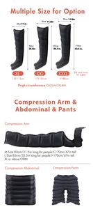Top 3 pantalones inflables batería recargable Relax personalizado 8 cámaras terapia de piernas botas de compresión de recuperación de aire inalámbrico - Product Image 5
