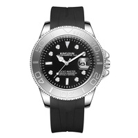 Montre à quartz avec lumière nocturne, cadeau de Noël tendance pour homme