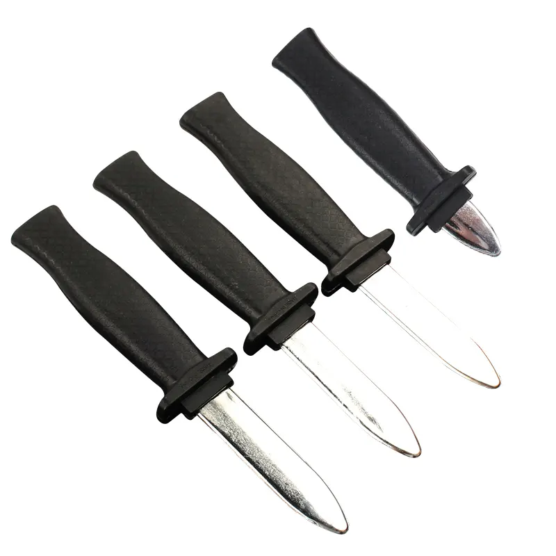 Trick toy simulation shrink knife, April fool's day trick toy trick scary dagger, magic props