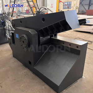 Cisaille hydraulique automatique pour ferraille avec moteur pour la découpe d'alliages et d'aluminium - Cisaille industrielle à haute sécurité pour métaux - Product Image 1