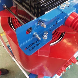 หม้อแปลงไฟฟ้าแบบแห้งชนิด Wind Step สามเฟส 10kV 22kV สำหรับภายนอกอาคาร IP54 ฉนวน F ระบายความร้อนด้วยอากาศบังคับ สำหรับการผลิตพลังงานแสงอาทิตย์ - Product Image 3
