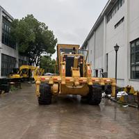 Niveleuse Caterpillar 16G de fabrication japonaise, modèle 2015, pour travaux routiers, avec moteur et pompe 160H 120K 140K, à prix abordable