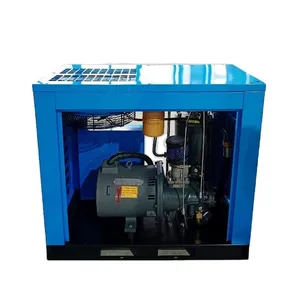 Air compressor stationary industrial oil free Electric high-efficien professional silent screw air compressor with CE