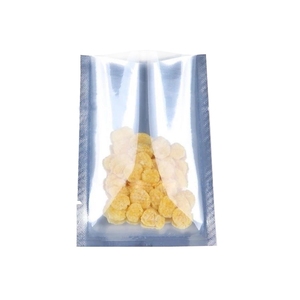 Gold One Side Silver <strong>Foil</strong> One Side Clear/transparent Zip Lock Bag Design Aluminum <strong>Foil</strong> <strong>Vacuum</strong> Food Sealer Bags - Product Image 5