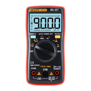 มัลติมิเตอร์ดิจิตอลพกพา ZT-111  แบบอัตโนมัติ  ป้องกันการลัดวงจร  เครื่องมือบำรุงรักษาไฟฟ้า - Product Image 2