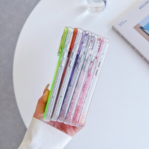 Coque de téléphone magnétique transparente ondulée Senyork pour iPhone 17 Pro Max 16 15 14 13 – Housse transparente de haute qualité - Product Image 3