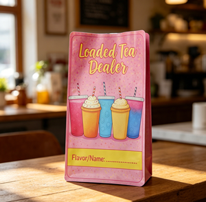 Custom Flat Bottom Bag Energy Tea Powder <strong>Zero</strong> <strong>Sugar</strong> Low Calorie Drink Mix Packaging Moisture Barrier Resealable Pouch WIth Valve - Product Image 3