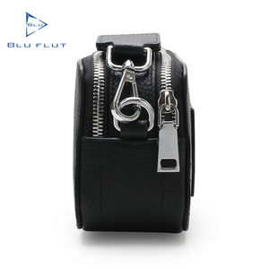 Bolsos cruzados pequeños de cuero genuino para hombre Bal Manent, bolso bandolera de cuero vacuno personalizado, bolsos mensajeros personalizados - Product Image 3