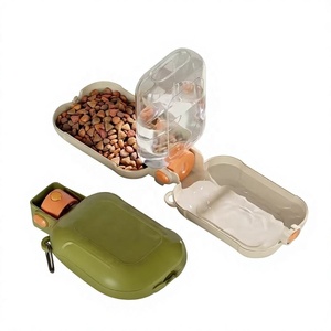 <span class=keywords><strong>Bottiglia</strong></span> da Viaggio per Animali Domestici Senza BPA 2-in-1, Contenitore per Acqua e Cibo per Cani, Dispositivo Portatile per Alimentazione in Viaggio - Product Image 2