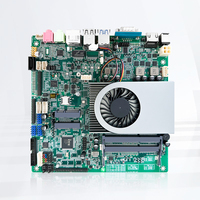 HISWISER ITX Motherboard Mainboard Terintegrasi Intel Core I5 ​​5200U CPU Mendukung 2 X DDR3 MAX 16GB M.2 SSD SATA Mini PCIE