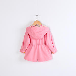 Venta al por Mayor de Sudaderas con Capucha para Niños Sin Marca, Chaquetas Largas Cortavientos con Cinturón - Product Image 4