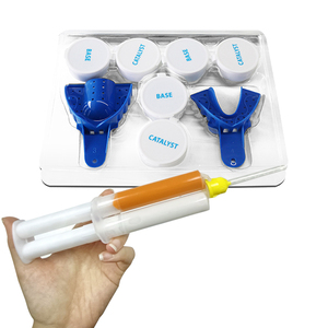 Smilefind <span class=keywords><strong>Medical</strong></span> grado Lightbody siringhe vassoio stucco personalizzabile Kit stampo dentale materiale in Silicone impronta di qualità dentale - Product Image 1