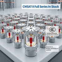 Tête de sprinkler verticale K161 CMSAT-X à 68 degrés pour système de protection incendie des entrepôts