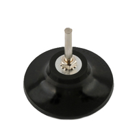 Plaquettes de support à changement rapide de 1, 1,5, 2 et 3 pouces pour disques abrasifs, pour meuleuse droite et perceuse-visseuse