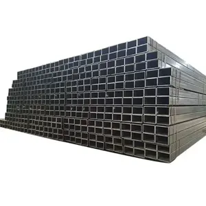 Square Section Tube Rectangular Section Black Iron Steel Pipe In China Square Pipe Hollow Section Square Pipe 32mm 32mm